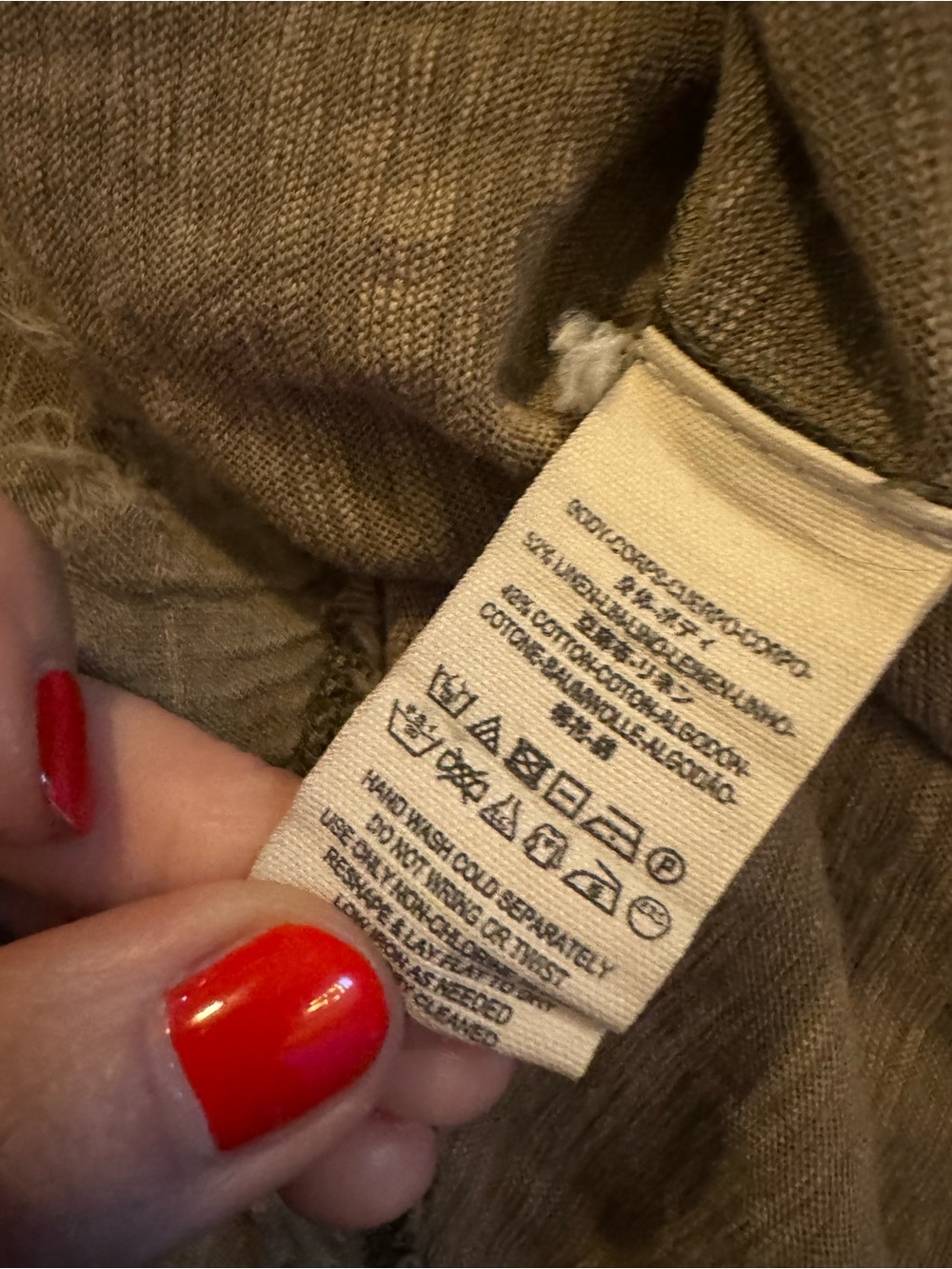 Free People Aster Henley Olive Green Short Sleeve Peasant Tunic - Picture 4 of 7
